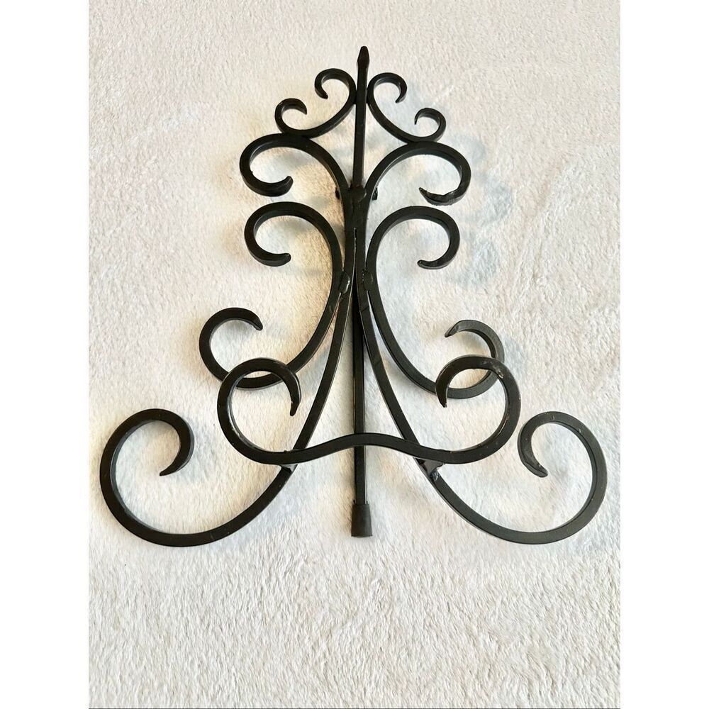 Rod iron cookbook or a picture frame holder